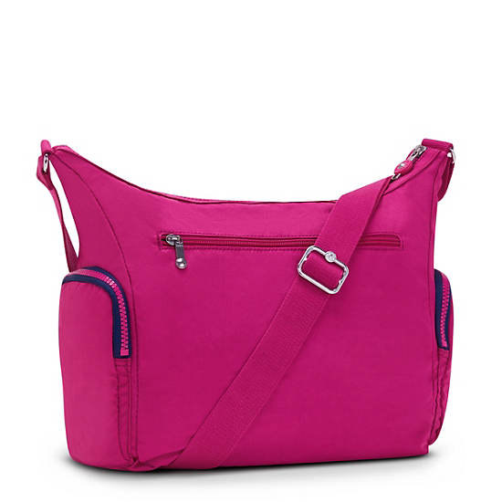 Kipling Gabbie Crossbody Táska Rózsaszín Fukszia | HU 1159OK